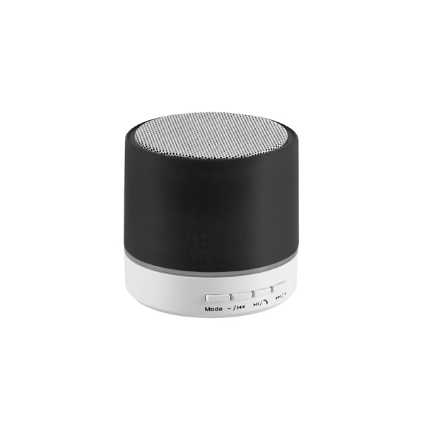 Caixa de som com microfone