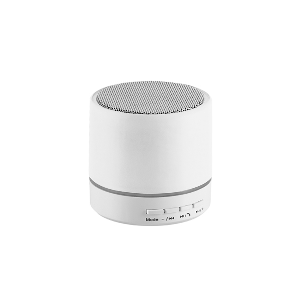 Caixa de som com microfone